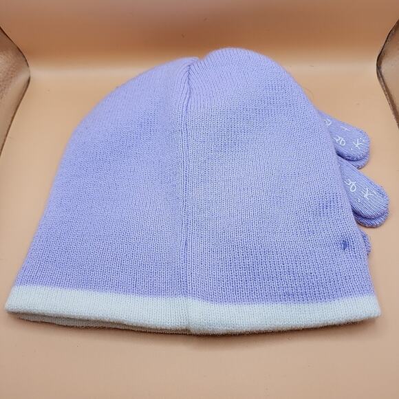 Vintage 2005 Hello Kitty Hat Lavendar Glove Set for Girls - Picture 3 of 5
